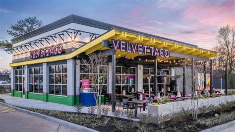 Velvet taco houston - This week Velvet Taco will be operating from 11:00 AM to 11:59 PM. Worried you’ll miss out? Reserve your table by calling ahead on (832) 834-5908. From a variety of diet conscious menu items, Velvet Taco includes vegan dietary options. For a similar meal experience, check out Soma Sushi and Bottled Blonde as an alternative.